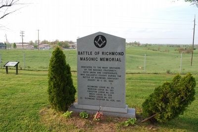 Fight at Rogersville Marker. Click for full size. Fight at Rogersville Marker image. Click for full size.