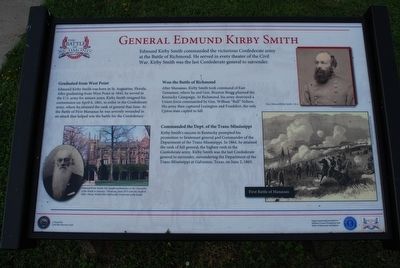General Edmund Kirby Smith Marker image. Click for full size.
