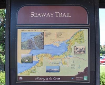Seaway Trail Marker image. Click for full size.