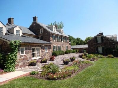 Pearl S. Buck-back yard of the house image. Click for full size.