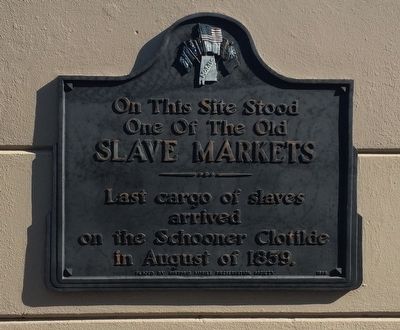 Slave Markets Marker image. Click for full size.