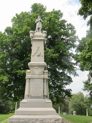Maple Grove Civil War Memorial Marker image. Click for full size.