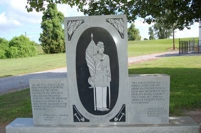 Fort Butler African American Soldiers Memorial image. Click for full size.