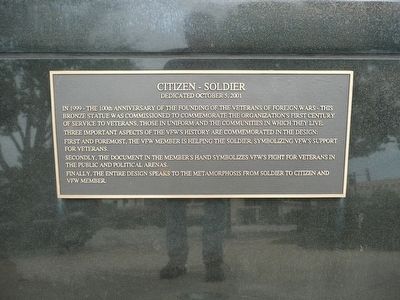 Citizen Soldier Marker image. Click for full size.