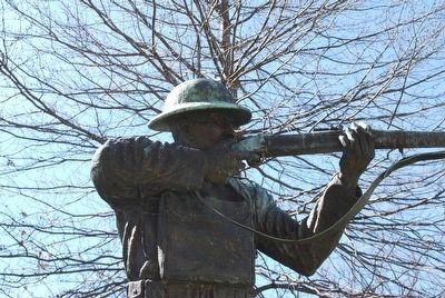 Alvin C. York statue detail. Click for full size. Alvin C. York statue detail image. Click for full size.