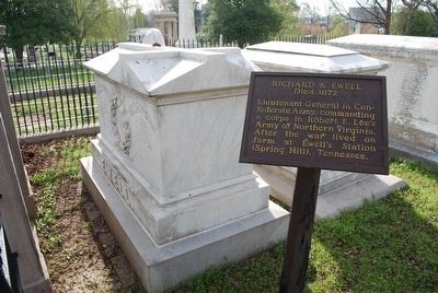 Richard S. Ewell Marker image. Click for full size.
