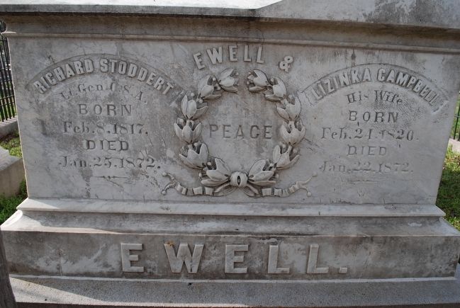 Richard S. Ewell Marker image. Click for full size.