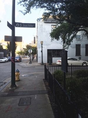 Intersection of Conti & Joachim Streets.. Click for full size. Intersection of Conti & Joachim Streets. image. Click for full size.