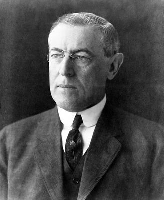 President Woodrow Wilson portrait. image. Click for full size.