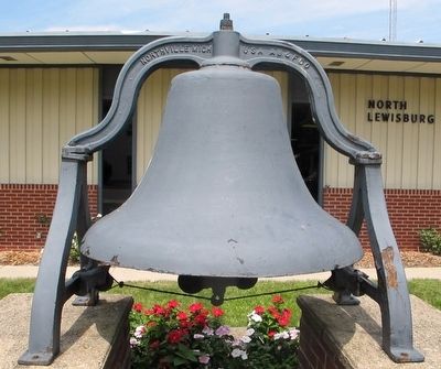 North Lewisburg Fire Bell Marker image. Click for full size.