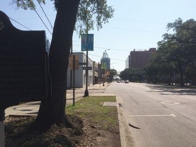 View from marker east on Government Street. image. Click for full size.