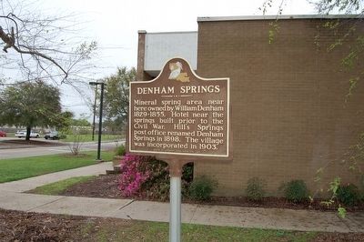 Denham Springs Marker image. Click for full size.