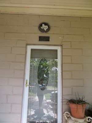 Midland's First House Marker image. Click for full size.