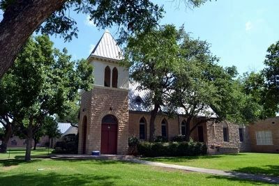 1898 Section of Matthews Memorial Presbyterian Church image. Click for full size.