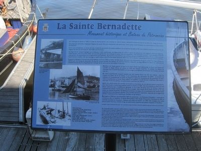 La Sainte Bernadette Marker image. Click for full size.