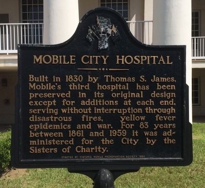 Mobile City Hospital Marker image. Click for full size.