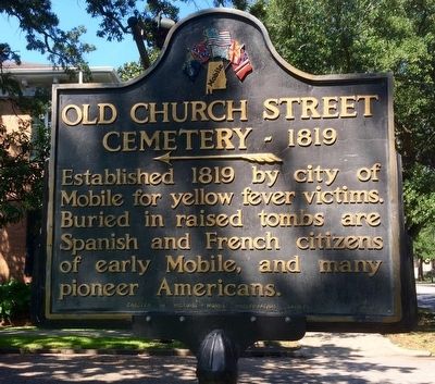Old Church Street Cemetery - 1819 Marker image. Click for full size.