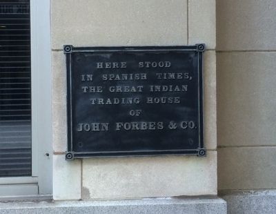 John Forbes & Co. Marker image. Click for full size.