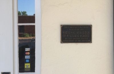 Historic Places plaque. image. Click for full size.