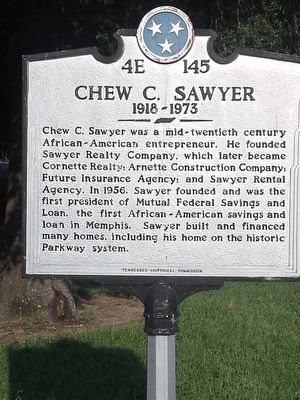 Chew C. Sawyer Marker image. Click for full size.