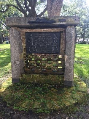 In Memory of the Battle of Mobile Bay Monument image. Click for full size.