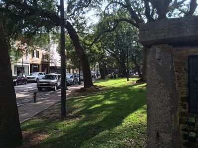 View from monument of Dauphin Street image. Click for full size.