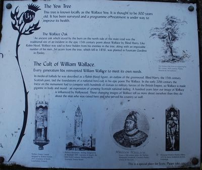 Yew Tree, Oak, and Cult Marker Marker image. Click for full size.