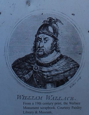 19th Century Print of Wallace image. Click for full size.