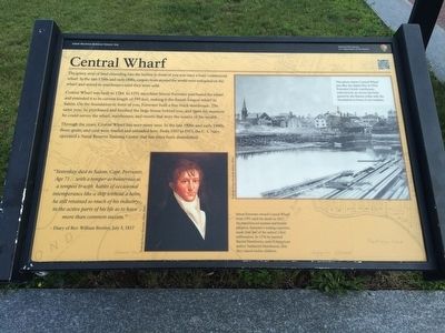 Central Wharf Marker image. Click for full size.