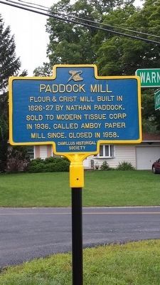 Paddock Mill Marker image. Click for full size.