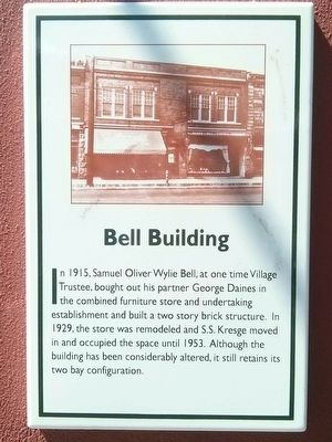 Bell Building Marker image. Click for full size.