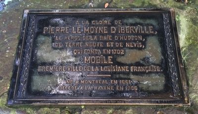 Pierre Le Moyne d'Iberville Marker image. Click for full size.