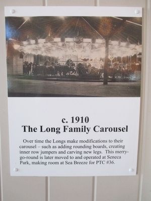 c. 1910, The Long Family Carousel image. Click for full size.
