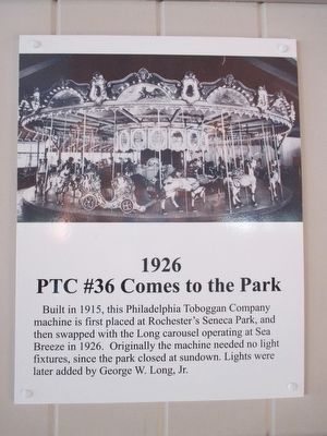 1926, PTC #36 Comes to the Park image. Click for full size.