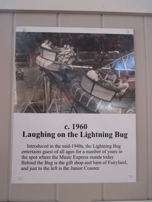 c. 1960, Laughing on the Lightning Bug image. Click for full size.