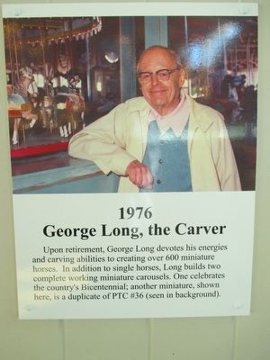 1976, George Long, the Carver image. Click for full size.