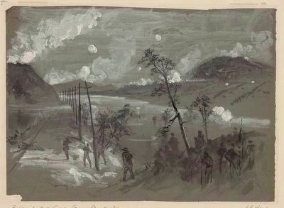 Battle of Mill Creek Gap- Library of Congress image. Click for full size.