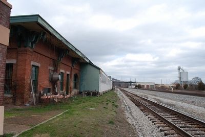 Western and Atlantic Railroad Depot Marker. Click for full size. Western and Atlantic Railroad Depot Marker image. Click for full size.