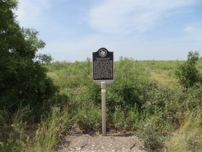 Midland County's First Producing Oil Well Marker image. Click for full size.