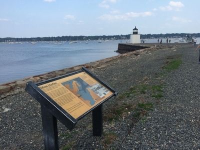 Salem Harbor Marker. Click for full size. Salem Harbor Marker image. Click for full size.