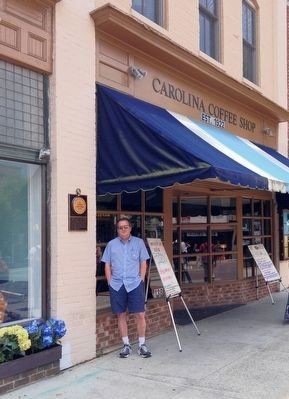 Carolina Coffee Shop Marker. Click for full size. Carolina Coffee Shop Marker image. Click for full size.
