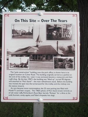 On This Site - Over the Years Marker. Click for full size. On This Site - Over the Years Marker image. Click for full size.