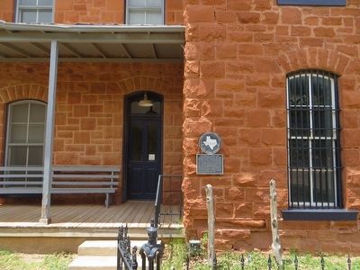 Old Martin County Jail Marker image. Click for full size.