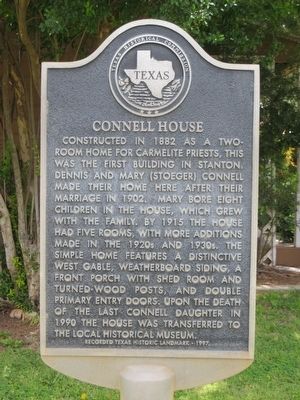Connell House Marker image. Click for full size.
