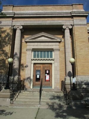 "Public Library MCMII". Click for full size. "Public Library MCMII" image. Click for full size.
