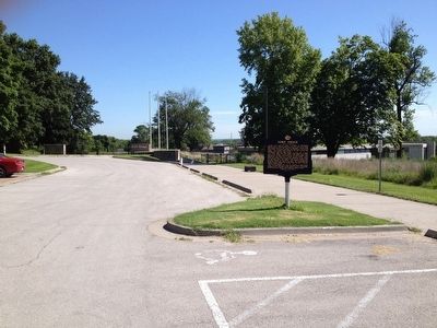 Fort Osage Marker. Click for full size. Fort Osage Marker image. Click for full size.