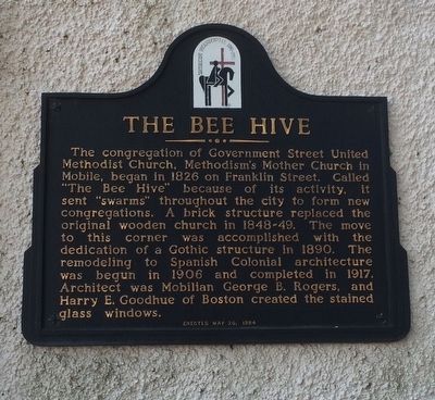 The Bee Hive Marker image. Click for full size.