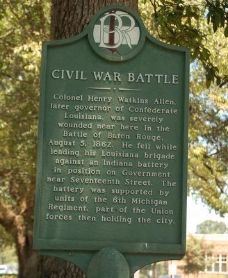 Civil war Battle Marker. Click for full size. Civil war Battle Marker image. Click for full size.