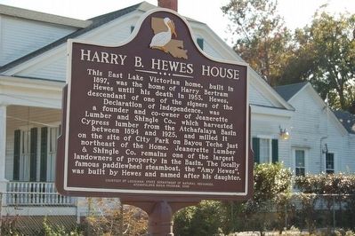 Harry B. Hewes House Marker image. Click for full size.