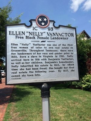 Ellen “Nelly” VanVactor Marker image. Click for full size.